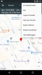 Kart Koordinater screenshot