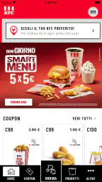 KFC Italia screenshot
