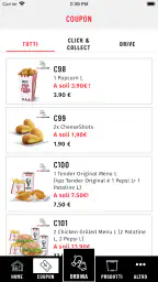 KFC Italia screenshot