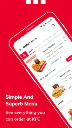 KFC Saudi Arabia screenshot