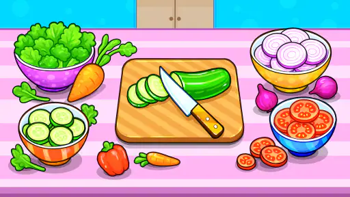 Kitchen Set Cooking Restaurant screenshot
