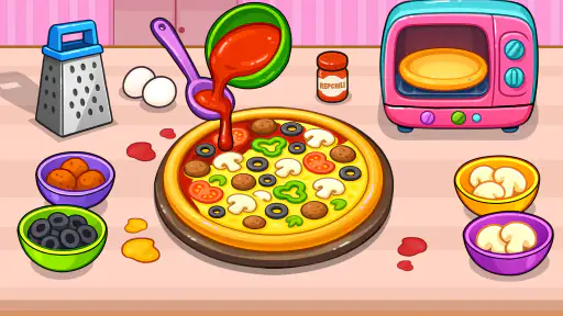 Kitchen Set Cooking Restaurant screenshot