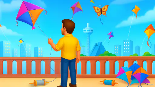 Kite Flying Adventure Game screenshot