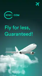 Kiwi.com: Billige flybilletter screenshot