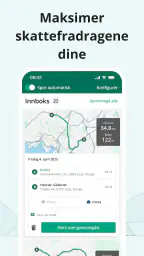 Kjørebok fra Driversnote screenshot