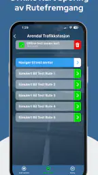 Kjøreruter Oppkjøring screenshot