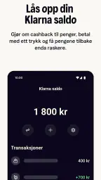 Klarna: Smart hverdagsøkonomi screenshot