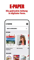 Kleine Zeitung screenshot