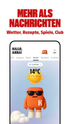Kleine Zeitung screenshot