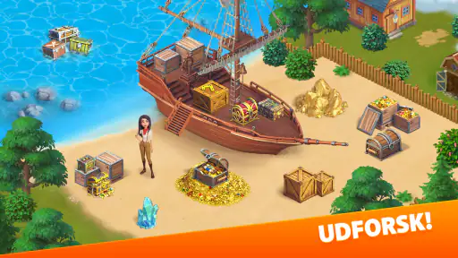 Klondike Adventures: Gårdspil screenshot