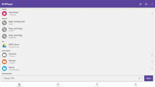KMPlayer - All videospiller screenshot
