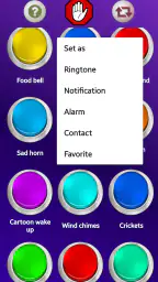 Knapper for morsomme lyder screenshot