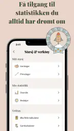 Knitandnote: strikkeapp screenshot