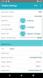 KnitsThatFit Sweaters screenshot