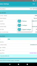 KnitsThatFit Sweaters screenshot