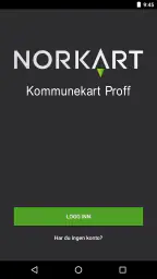 Kommunekart Proff screenshot