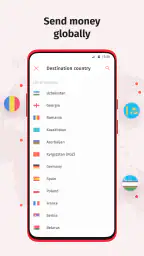 Korona Online Money Transfer screenshot