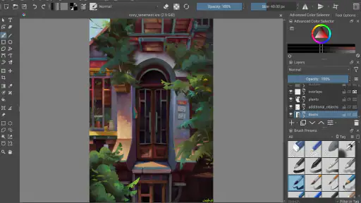 Krita screenshot