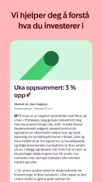 Kron - Investering for alle screenshot