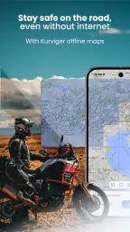 Kurviger Motorcycle Navigation screenshot
