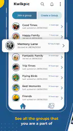 Kwikpic - Smart Photo Sharing screenshot