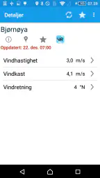 KystVær - Kystverket screenshot
