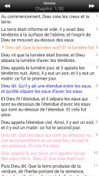 La Sainte Bible, Louis Segond screenshot