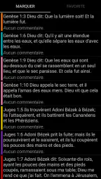 La Sainte Bible, Louis Segond screenshot