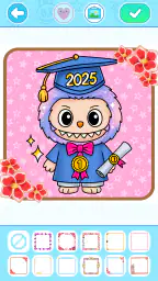 Labubu Coloring Games for Kids screenshot