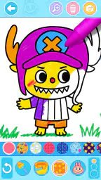 Labubu Coloring Games for Kids screenshot