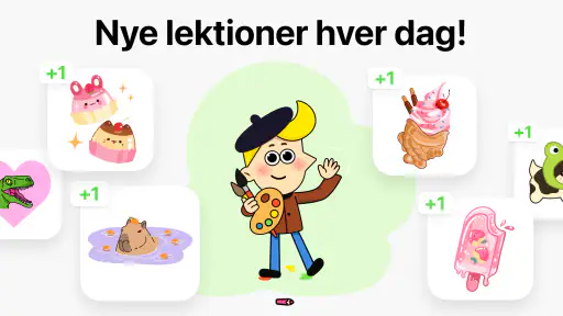 Lær at tegne - ArtWorkout screenshot