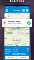 Lagre Posisjon GPS screenshot