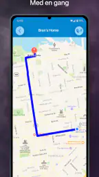 Lagre Posisjon GPS screenshot