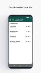 Landkreditt Bank Mobilbank screenshot