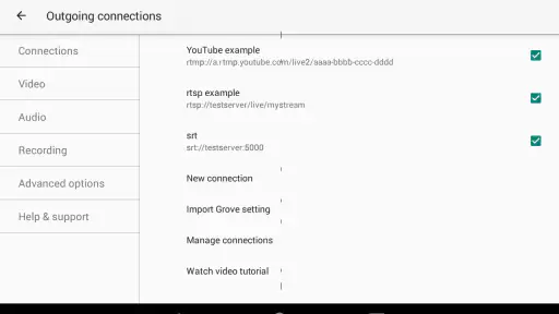 Larix Broadcaster: Live Stream screenshot