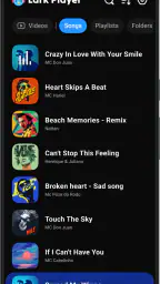 Lark Player: Musikkspiller MP3 screenshot