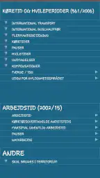 Lastbilchaufførens MiniManager screenshot
