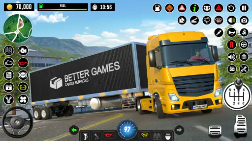 Lastebil Spill - Kjøring Skole screenshot