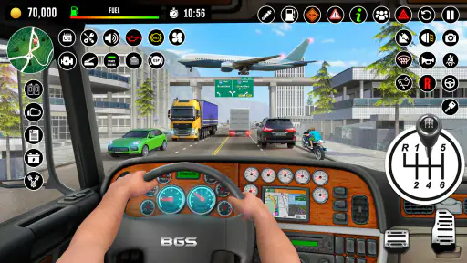 Lastebil Spill - Kjøring Skole screenshot