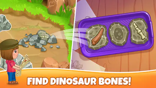 Lastebiler og dinosaurer Barn screenshot