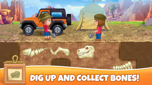 Lastebiler og dinosaurer Barn screenshot