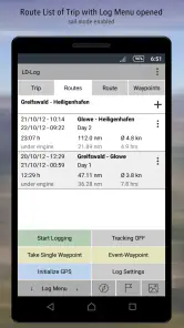 LD-Log - GPS Tracker & Logbook screenshot
