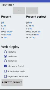 Le Conjugueur Premium screenshot