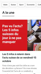 Le Nouvelliste screenshot