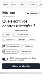 Le Nouvelliste screenshot