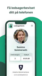 Ledsagerbevis screenshot
