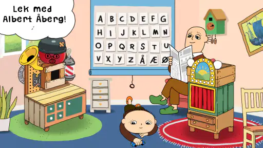 Lek ABC, Albert Åberg screenshot