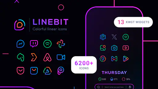 Linebit Colorful Icon Pack screenshot
