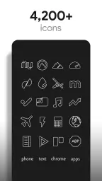 Lines - Minimalistisk Ikoner screenshot