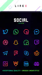 LineX Icon Pack screenshot